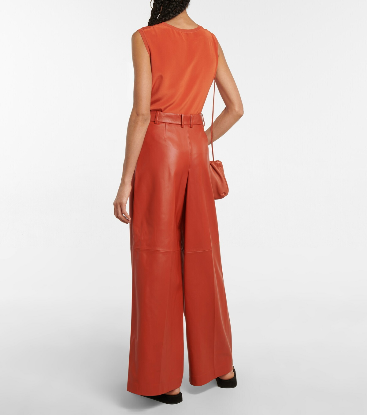 Joseph Elm wideleg leather pants Joseph