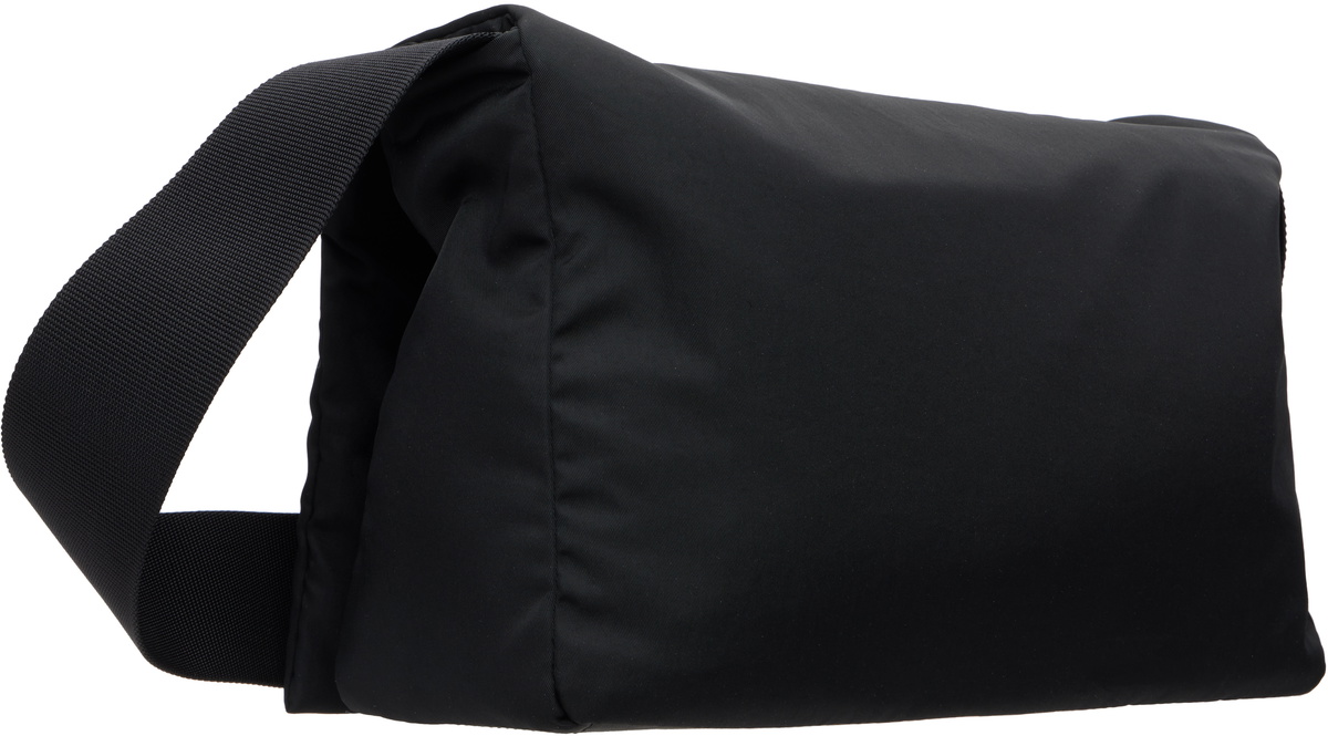 Jil Sander Black Soft Messenger Bag