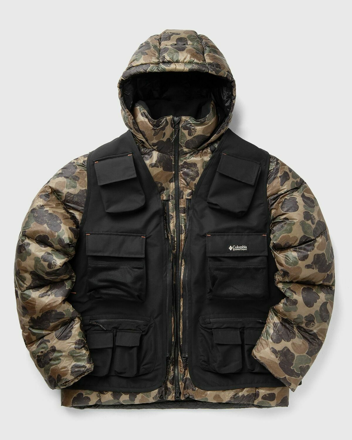 Columbia CSC1938 Dually Mountain black/brown Mens Down & Puffer Jacket