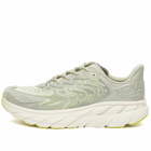 Hoka One One Men's Clifton LS TS Sneakers in Barley/Oat Milk