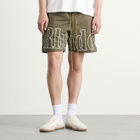 Rhude Men's Logo Shorts in Taupe