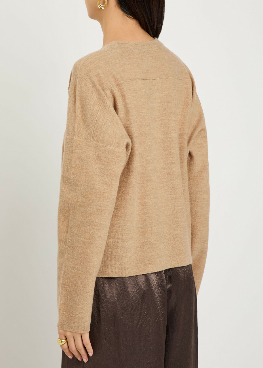 Eileen Fisher Merino Wool Jumper Beige