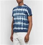Velva Sheen - Tie-Dyed Cotton-Jersey T-Shirt - Blue