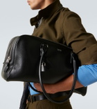 Tom Ford Logo leather duffel bag