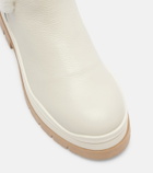 Bogner Arosa shearling-lined leather ankle boots