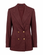 The Gigi Womens Blazer Brick