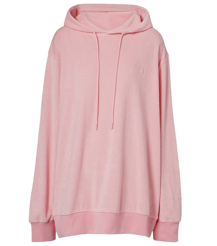 Photo: Hunza G Logo cotton terry hoodie