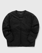 Goldwin V Neck Zip Down Cardigan Black - Mens - Windbreaker