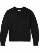 MILES LEON - Garden Merino Wool Sweater - Black