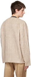 Our Legacy Beige Antique Cardigan