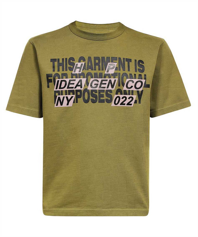 Photo: HERON PRESTON Printed Cotton T-shirt