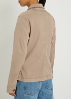 Paige Stacey Lyocell-blend Jacket Ecru