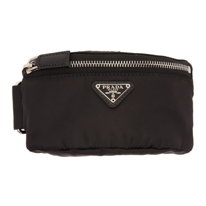 Photo: Prada Black Zip Travel Pouch