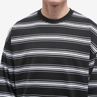 WTAPS Men's Long Sleeve BDY 01 T-Shirt in Black