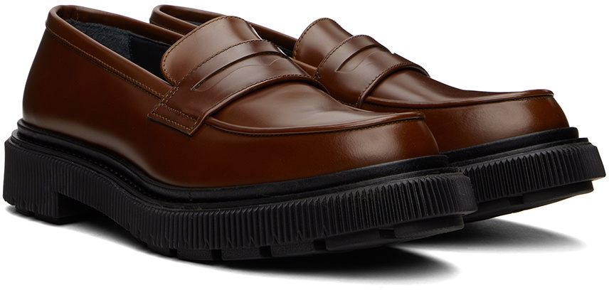 Adieu Brown Type 159 Loafers Adieu
