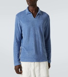 Fedeli Peter cotton terry polo shirt