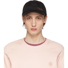 Acne Studios Black Carliy Dye Baseball Cap