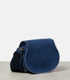 Chloé Marcie Small denim crossbody bag