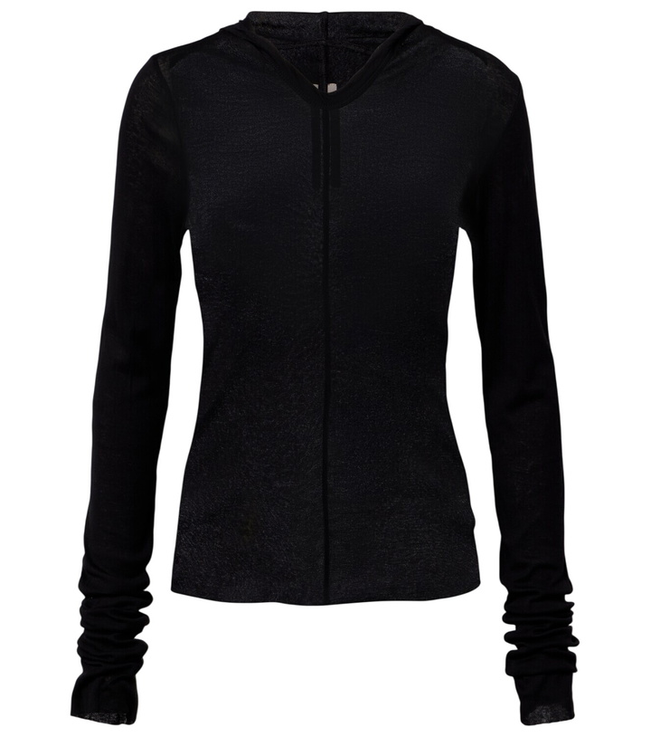 Photo: Rick Owens Cotton jersey top