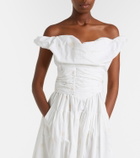 Vivienne Westwood Sunday floral cotton-blend corset dress