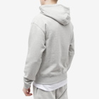 Jil Sander Men's Plus Logo Popover Hoody in Open Grey