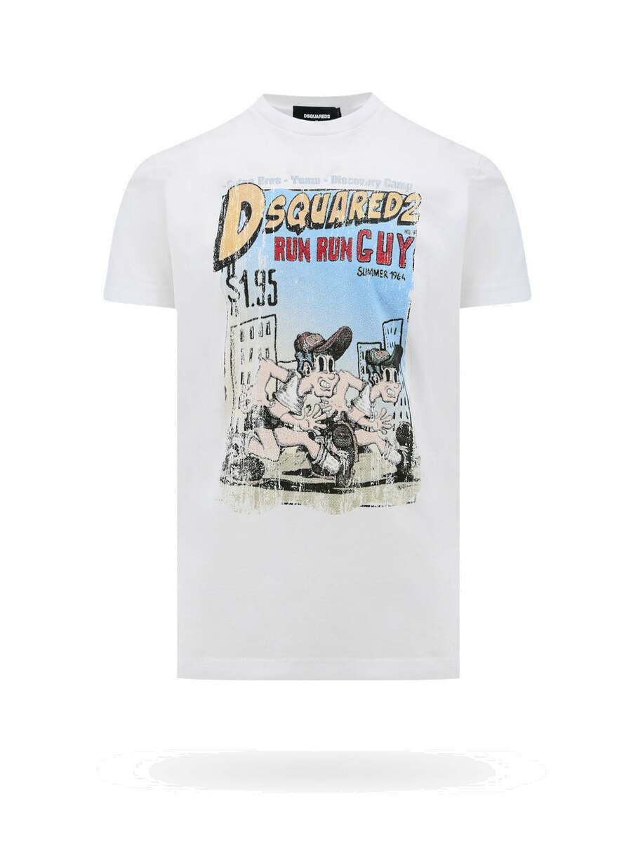 Dsquared2 T Shirt White Mens Dsquared2