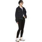Acne Studios Bla Konst Black Peg Jeans