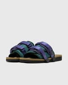 Suicoke Moto Cab Brown/Purple - Mens - Sandals & Slides