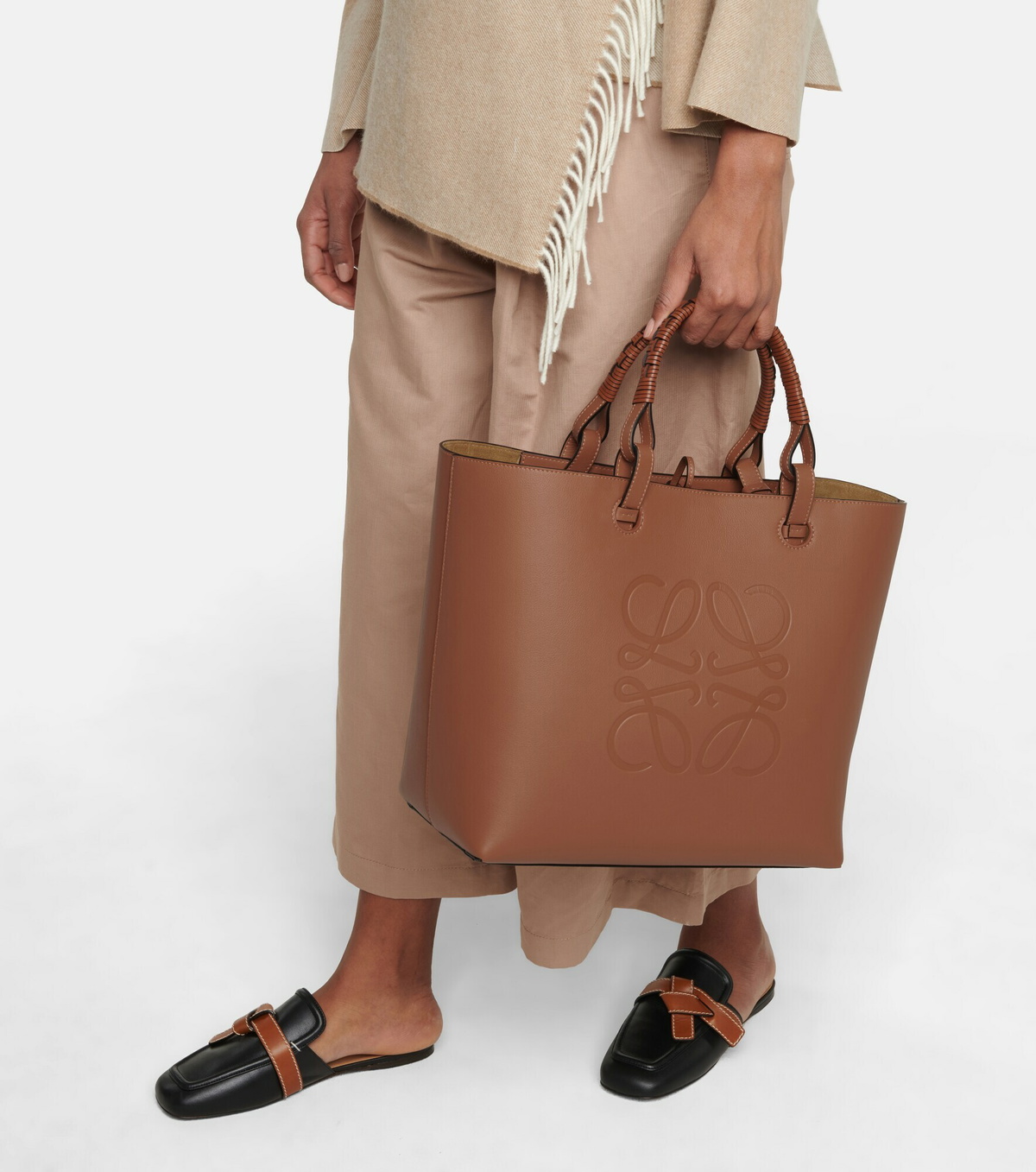 Loewe - Anagram leather tote