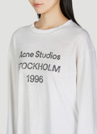 Acne Studios - 1996 Print T-Shirt in White