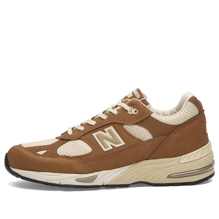 Photo: New Balance 991v1 Sneaker in Chipmunk/Birch