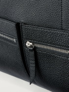 Métier - Racer 40 Pebble-Grain Leather Tote Bag - Black