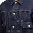 Edwin Men's Selvedge Denim Jacket in Blue Rinsed