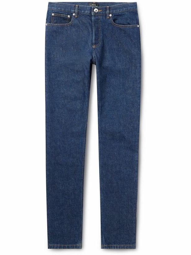 Photo: A.P.C. - Petit New Standard Slim-Fit Jeans - Blue