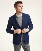 Brooks Brothers Men's Madison Relaxed-Fit Hopsack Sport Coat | Indigo