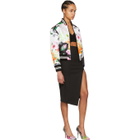 Off-White Multicolor Duchesse Varsity Jacket