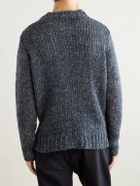 Barena - Alpaca, Wool and Linen-Blend Sweater - Blue