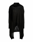 Manila Grace Womens Turtleneck in Black