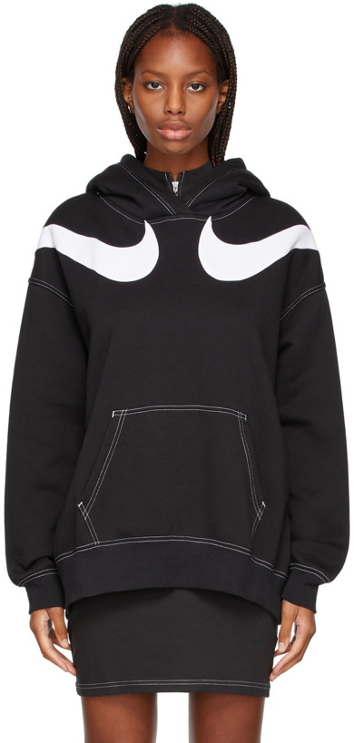 Photo: Nike Black Sportswear Swoosh Hoodie