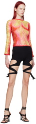 Sinead Gorey Yellow & Red Gradient Long Sleeve T-Shirt
