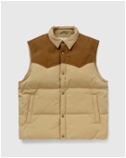 One Of These Days One Of These Days X Woolrich Puffer Vest Beige - Mens - Vests