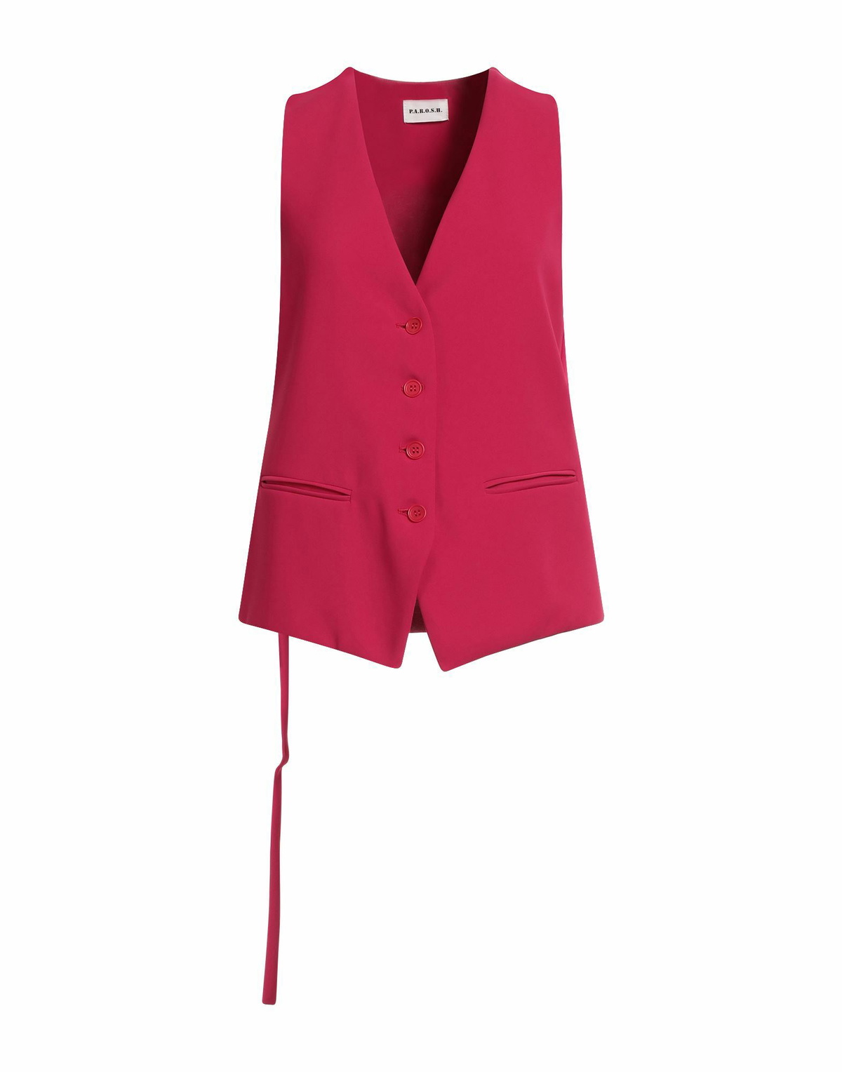 P. a.r. o.s. h. Womens Tailored Vest Fuchsia