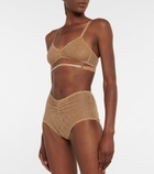 Gucci - GG Star tulle bra and underwear set