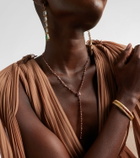 Shay Jewelry Y 18kt rose gold necklace with sapphires