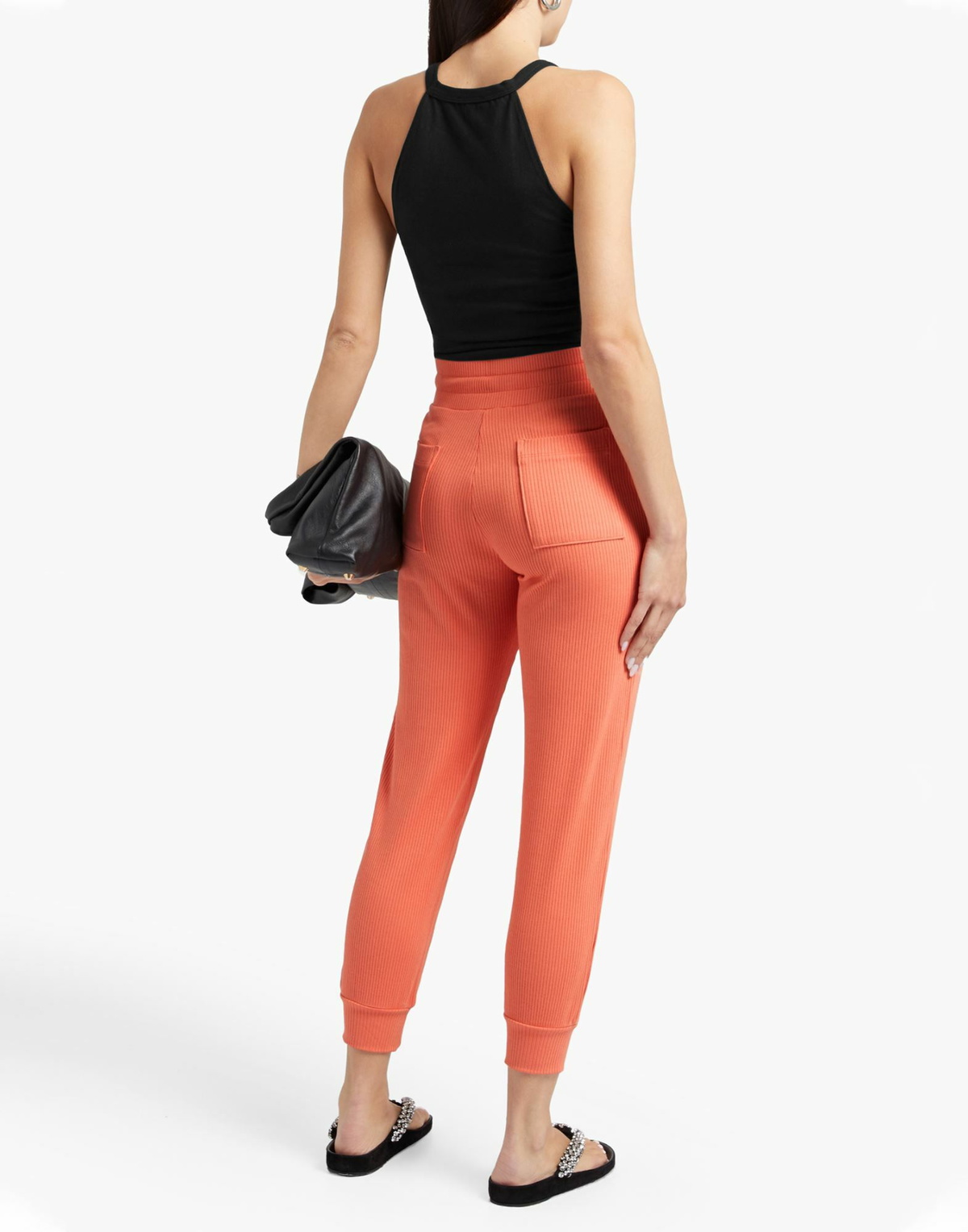 The Range Womens Pants in Orange