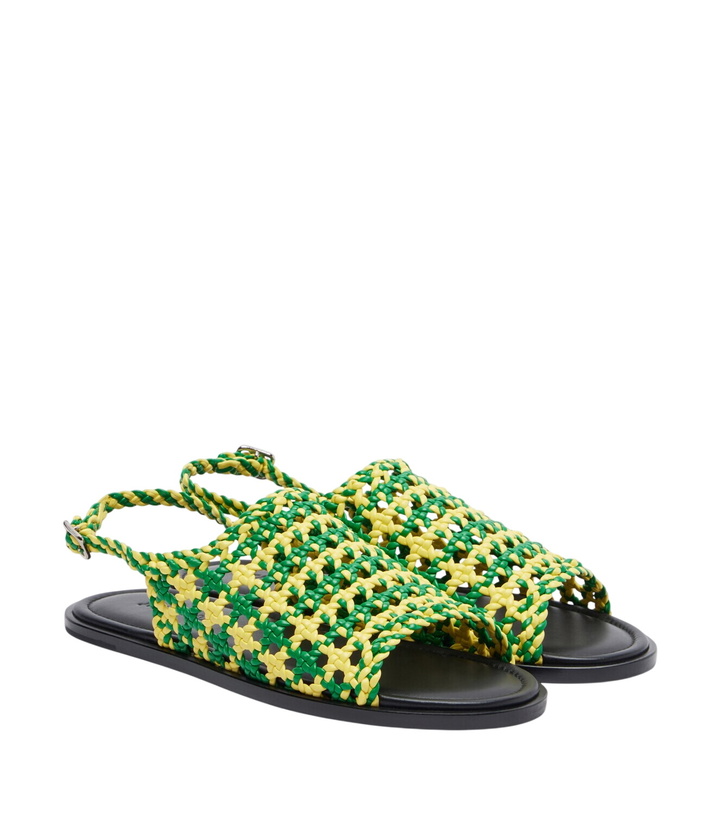Photo: JW Anderson Net fishnet sandals