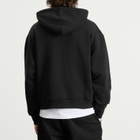 Brain Dead Men's Collegiate Zip Hoodie in Black