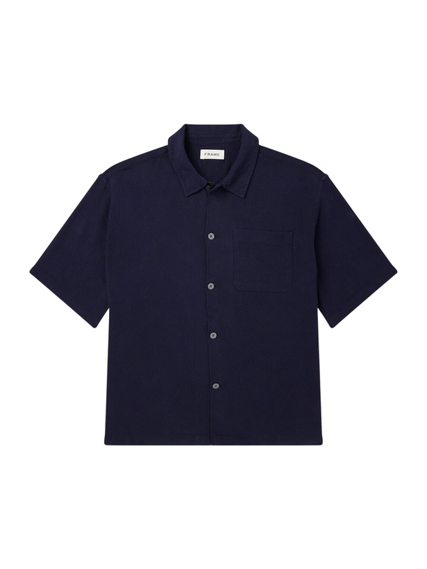 Photo: FRAME - Cotton Shirt - Blue