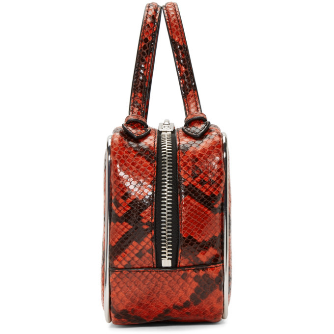 Alexander Wang Red Snake Halo Bag