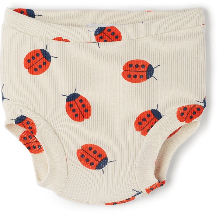 Photo: Bobo Choses Baby Off-White Lady Bug All-Over Culottes